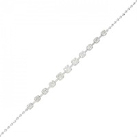 【新品】PT ダイヤモンド ブレスレット 0.30CT