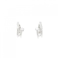 K14WG ダイヤモンド イヤリング 0.20CT