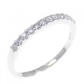 K18WG ダイヤモンド リング 0.20CT