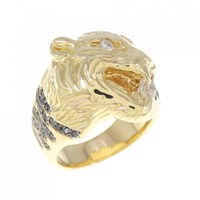 K18YG/K18BG ダイヤモンド リング 0.82CT