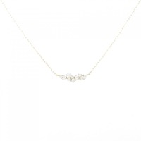 【リメイク】K18YG ダイヤモンド ネックレス 0.10CT