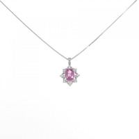 PT サファイヤ ネックレス 1.17CT
