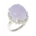 PT ラベンダーヒスイ リング 8.39CT