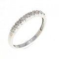 K14WG ダイヤモンド リング 0.20CT