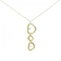 K18YG ダイヤモンド ネックレス 0.10CT