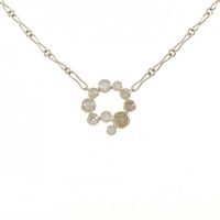 カシケイ ベゼル ネックレス 0.65CT