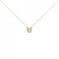 K18YG ダイヤモンド ネックレス 0.10CT