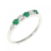 PT エメラルド リング 0.28CT