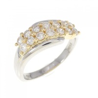 PT/K18YG ダイヤモンド リング 0.55CT