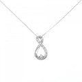 【リメイク】PT ダイヤモンド ネックレス 0.06CT