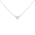 【リメイク】PT ダイヤモンド ネックレス 0.646CT F SI2 ハートシェイプ