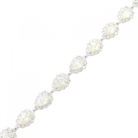【新品】PT ダイヤモンド ブレスレット 6.20CT