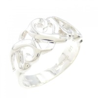 ティファニー トリプルラビングハート リング