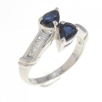 PT サファイヤ リング 1.00CT