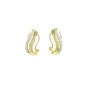 K18YG ダイヤモンド ピアス 0.22CT