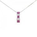 PT ルビー ネックレス 0.77CT