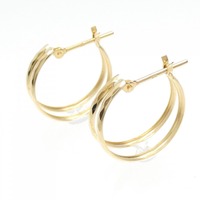 【新品】K18YG ピアス