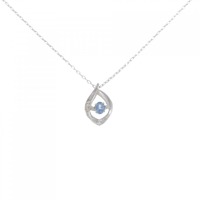 PT アクアマリン ネックレス 0.12CT