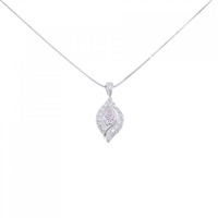 PT ピンクダイヤモンド ネックレス 0.04CT