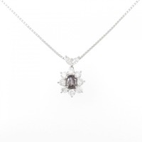 PT サファイヤ ネックレス 0.43CT