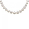 シルバークラスプ アコヤパール ネックレス 9-9.5mm