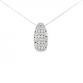 K18WG ダイヤモンド ネックレス 1.34CT