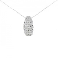 K18WG ダイヤモンド ネックレス 1.34CT