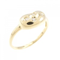 K18YG ダイヤモンド リング 0.03CT