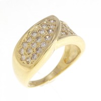 K18YG ダイヤモンド リング 0.50CT