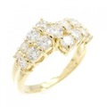 K18YG ダイヤモンド リング 1.13CT