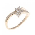 K18PG ダイヤモンド リング 0.33CT