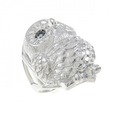 K18WG フクロウ アレキサンドライト リング 0.343CT
