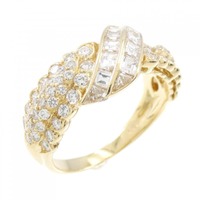 K18YG ダイヤモンド リング 1.60CT