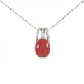PT サンゴ ネックレス 4.28CT