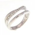 K18WG ダイヤモンド リング 0.20CT
