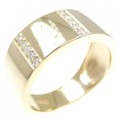 K18YG ダイヤモンド リング 0.15CT