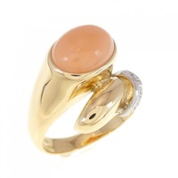 K18YG/PT サンゴ リング