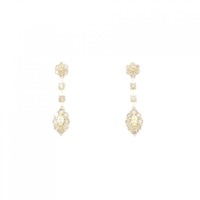 【新品】K18YG ダイヤモンド ピアス 0.64CT