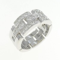 カルティエ マイヨンパンテール ハーフダイヤ リング