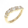 K18YG ダイヤモンド リング 0.65CT