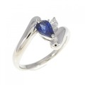 PT サファイヤ リング 0.51CT