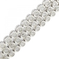 PT ダイヤモンド ブレスレット 5.00CT