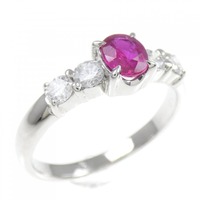 PT ルビー リング 0.539CT