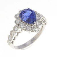 PT サファイヤ リング 1.842CT