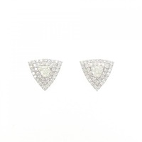 【新品】PT ダイヤモンド ピアス 0.50CT