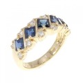 ミキモト サファイヤ リング 1.08CT
