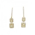 【新品】K18YG ダイヤモンド ピアス 1.14CT