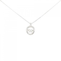 K10WG ダイヤモンド ネックレス 0.10CT