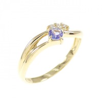 K18YG タンザナイト リング