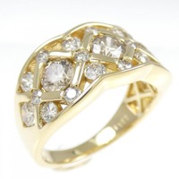 K18YG ダイヤモンド リング 1.62CT